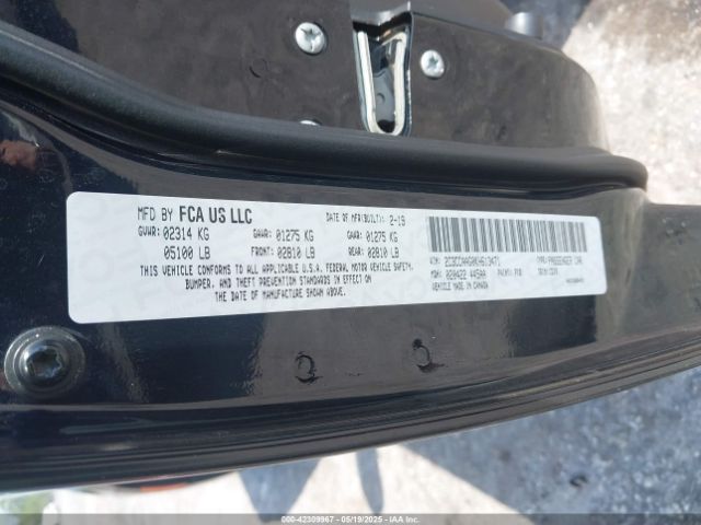 2019 CHRYSLER 300 2C3CCAAG0KH613471 Photo 8