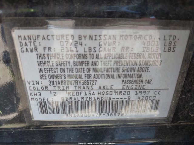 2024 NISSAN SENTRA 3N1AB8DV7RY385727 Photo 8