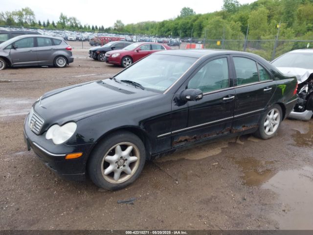 2003 MERCEDES-BENZ C 240 WDBRF61J93F359962 Photo 1