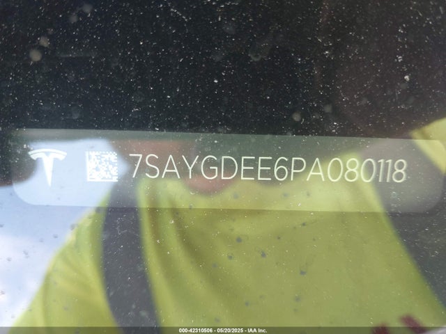 2023 TESLA MODEL Y 7SAYGDEE6PA080118 Photo 8