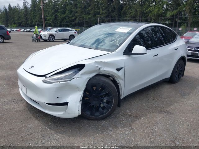 7SAYGDEE9NF494901 Tesla Model Y Long Range Dual Motor All-wheel Drive
