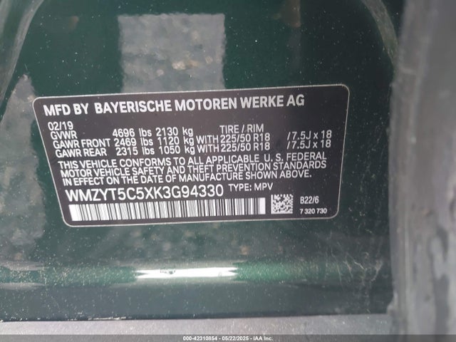 WMZYT5C5XK3G94330 Mini Countryman Cooper S