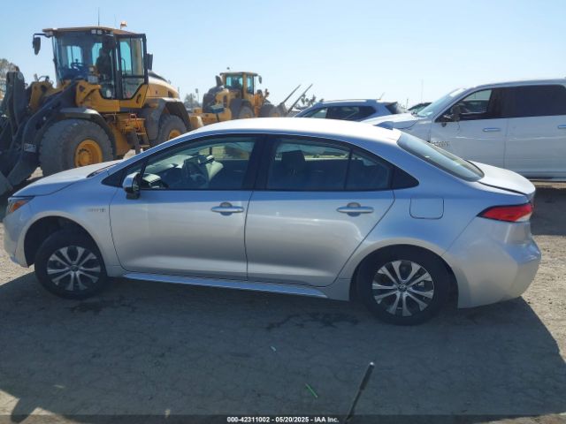JTDEAMDE9MJ010185 Toyota Corolla Hybrid Le