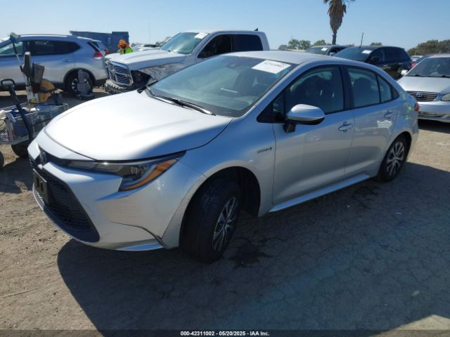 JTDEAMDE9MJ010185 Toyota Corolla Hybrid Le