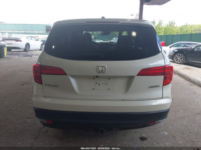 5FNYF6H68GB047639 Honda Pilot Ex-l