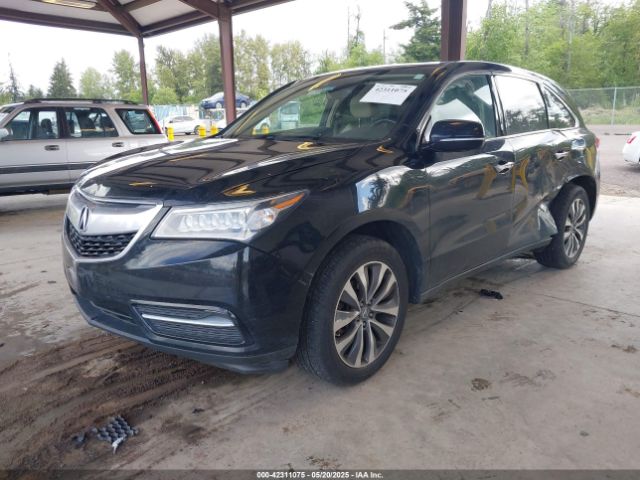 5FRYD4H44GB009199 Acura Mdx Technology   Acurawatch Plus Packages/technology Package