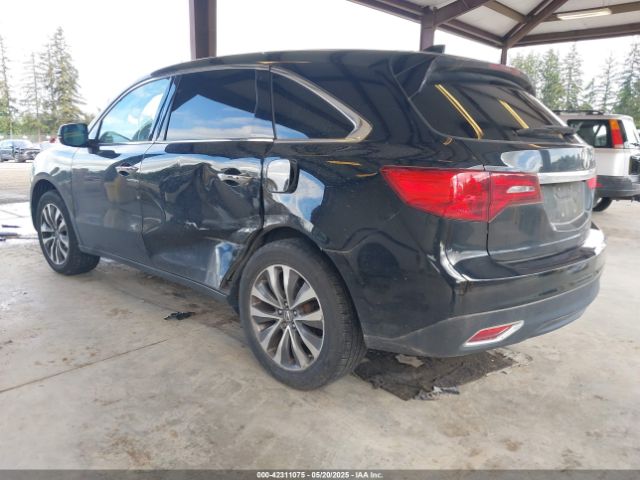 5FRYD4H44GB009199 Acura Mdx Technology   Acurawatch Plus Packages/technology Package