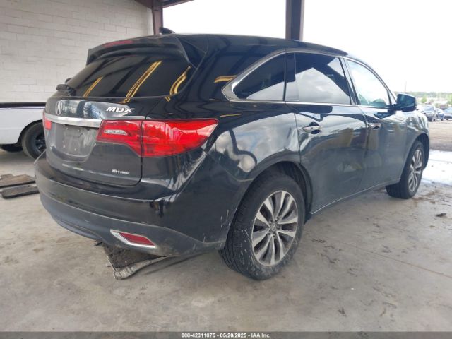 5FRYD4H44GB009199 Acura Mdx Technology   Acurawatch Plus Packages/technology Package