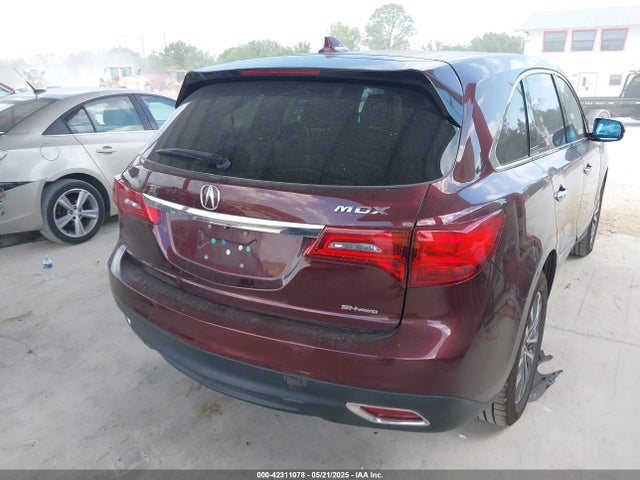 5FRYD4H47GB001761 Acura Mdx Technology   Acurawatch Plus Packages/technology Package