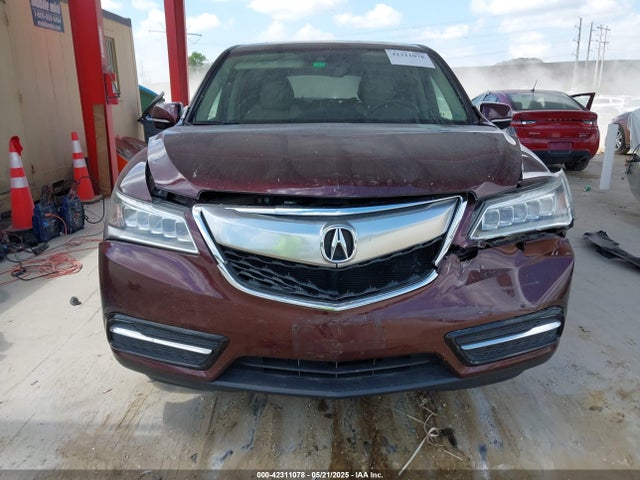 5FRYD4H47GB001761 Acura Mdx Technology   Acurawatch Plus Packages/technology Package