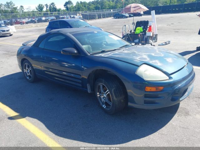 2004 MITSUBISHI ECLIPSE SPYDER 4A3AE45G54E096197
