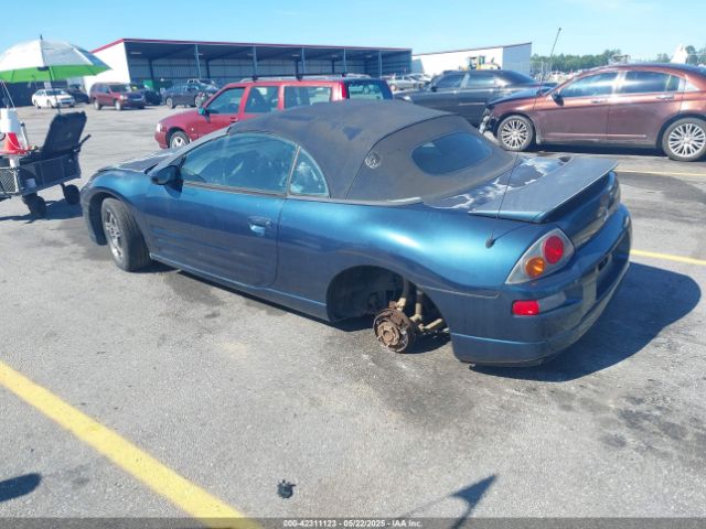 2004 MITSUBISHI ECLIPSE SPYDER 4A3AE45G54E096197 Photo 2