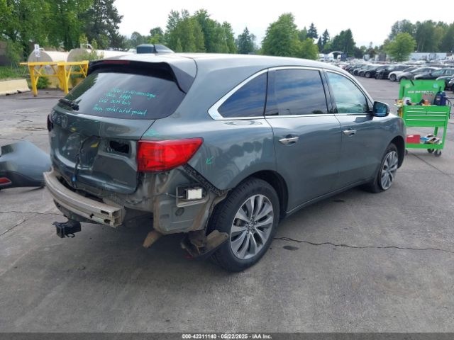 2014 ACURA MDX 5FRYD4H45EB048350 Photo 3