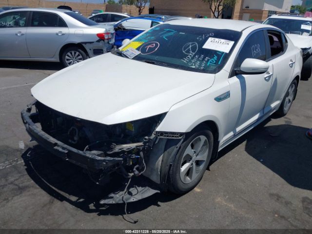 KNAGM4ADXE5068096 KIA Optima Hybrid Lx