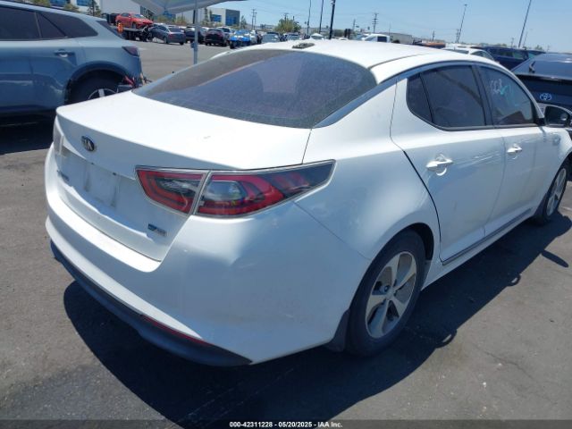 KNAGM4ADXE5068096 KIA Optima Hybrid Lx