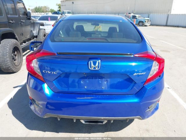19XFC2F81KE204052 Honda Civic Sport