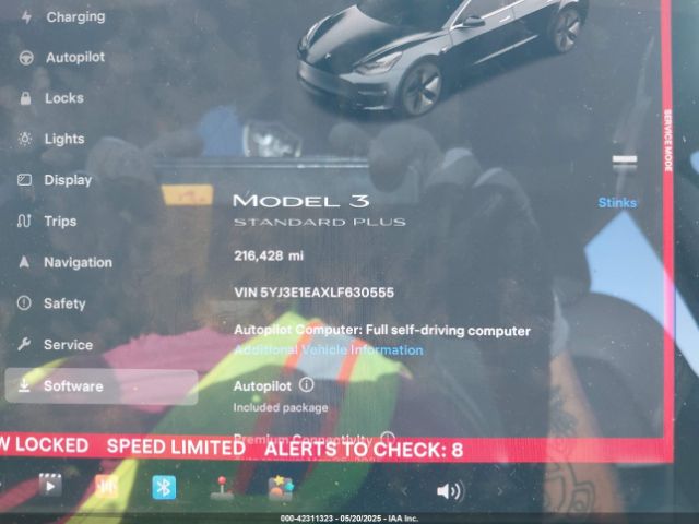 5YJ3E1EAXLF630555 Tesla 2020