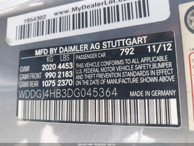 2013 MERCEDES-BENZ C 250 WDDGJ4HB3DG045364 Photo 8