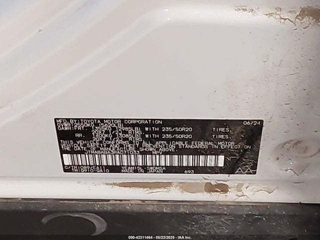 JTMABABA3RA071033 Subaru 1ym motor