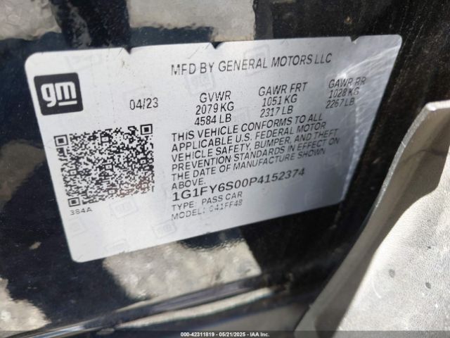 1G1FY6S00P4152374 Chevrolet Bolt Euv