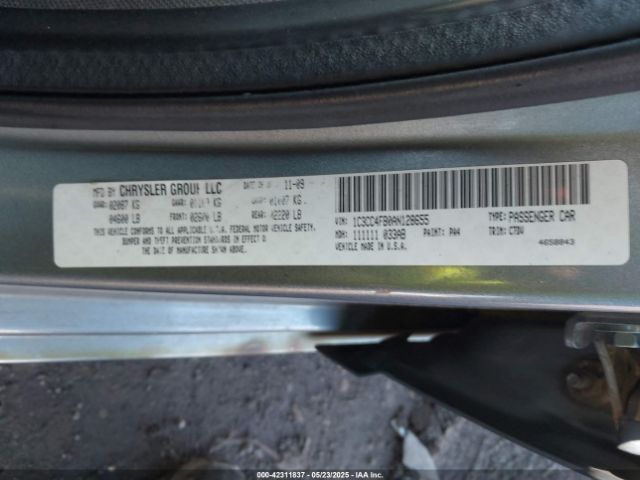 2010 CHRYSLER SEBRING 1C3CC4FB0AN128655 Photo 8