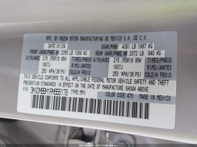 2024 MAZDA CX-30 3MVDMBBM1RM655178 Photo 8
