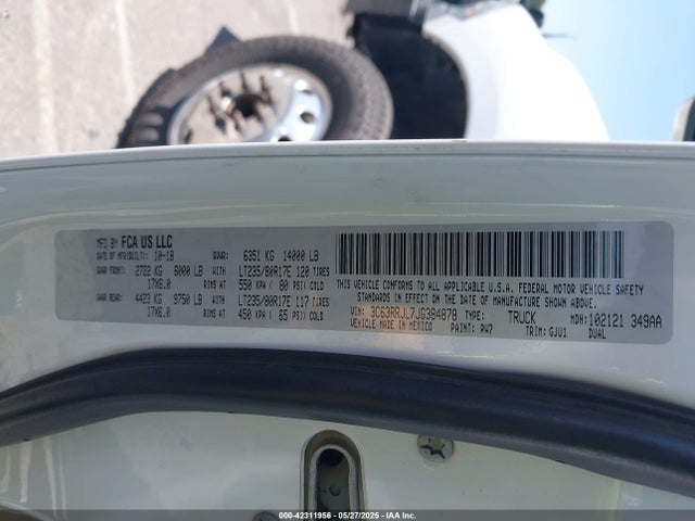 3C63RRJL7JG384878 RAM 3500