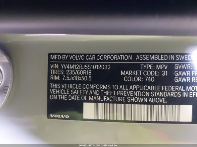 2025 VOLVO XC60 YV4M12RJ5S1012032 Photo 8