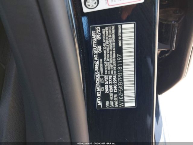 2023 MERCEDES-BENZ E 450 W1KZF5KB7PB181197 Photo 8
