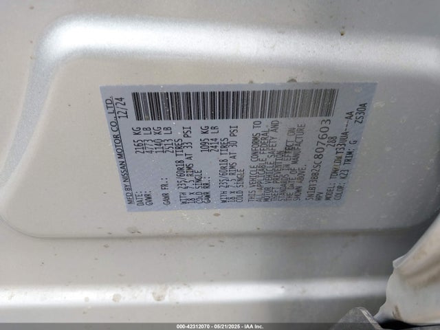 Nissan Rogue Sv Intelligent Awd 2025 5N1BT3BB2SC807603 Image 9