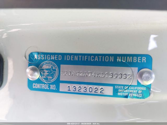 2019 PORSCHE PANAMERA WP0AG2A74KL139332 Photo 8