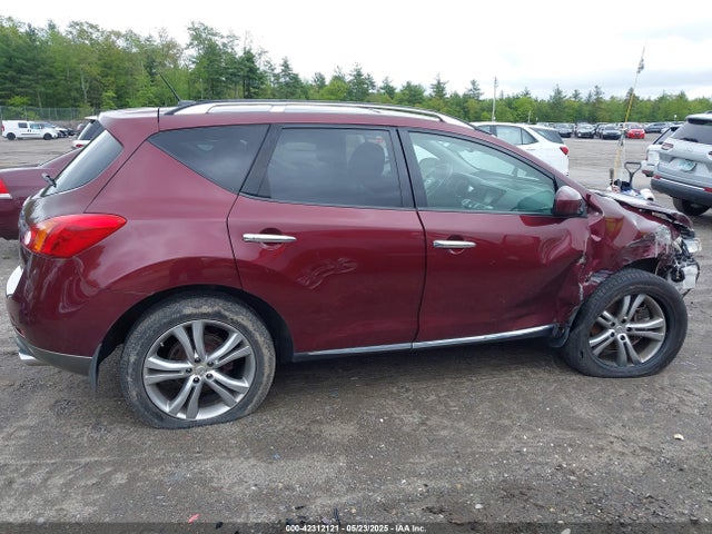 Продажа на аукционе авто 2009 Nissan Murano Le, vin: JN8AZ18W99W100282, номер лота: 42312121