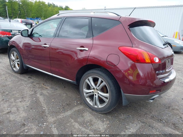 Продажа на аукционе авто 2009 Nissan Murano Le, vin: JN8AZ18W99W100282, номер лота: 42312121