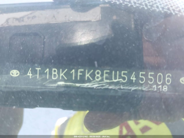 4T1BK1FK8EU545506 Toyota Camry Se/xle