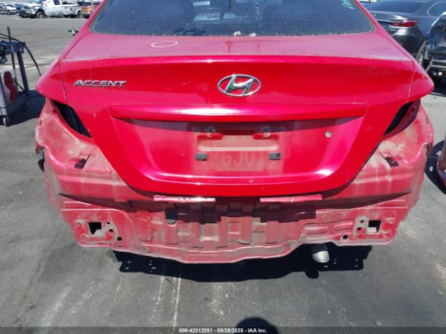 KMHCT4AEXFU937196 Hyundai ACCENT GLS