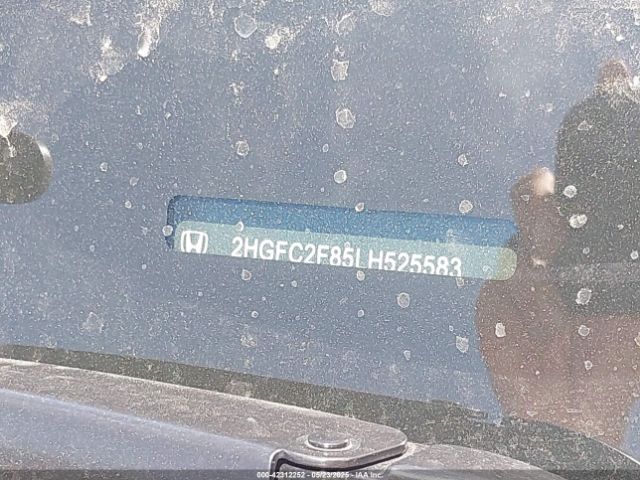 2HGFC2F85LH525583 Honda Civic Sport