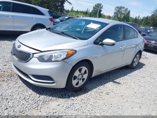KNAFK4A67F5371146 KIA FORTE LX