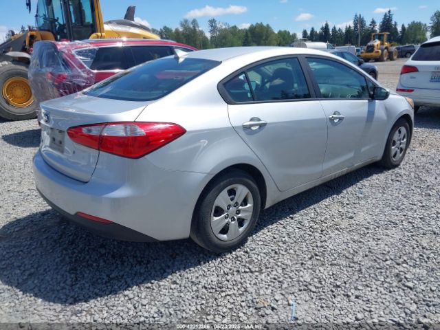 KNAFK4A67F5371146 KIA FORTE LX