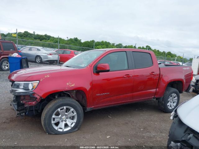 1GCGTCEN8M1169498 Chevrolet Colorado 4wd  Short Box Lt
