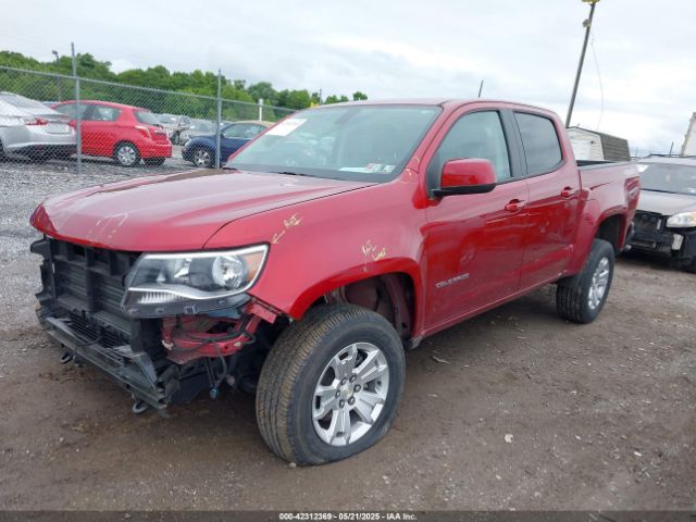 1GCGTCEN8M1169498 Chevrolet Colorado 4wd  Short Box Lt