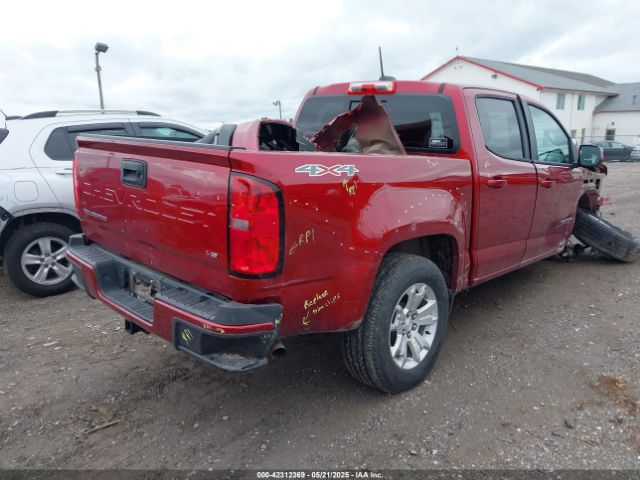 1GCGTCEN8M1169498 Chevrolet Colorado 4wd  Short Box Lt