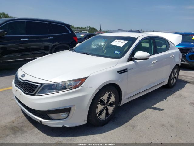 2013 KIA OPTIMA HYBRID KNAGM4AD9D5051823 Photo 1