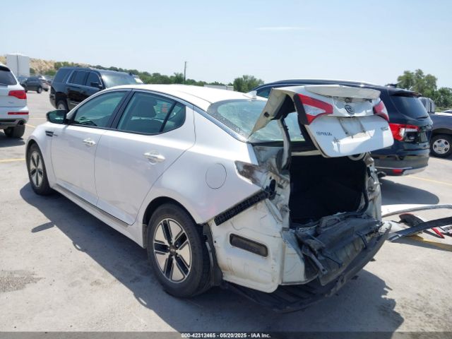 2013 KIA OPTIMA HYBRID KNAGM4AD9D5051823 Photo 2