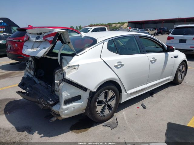 2013 KIA OPTIMA HYBRID KNAGM4AD9D5051823 Photo 3