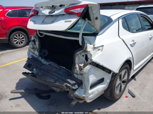 2013 KIA OPTIMA HYBRID KNAGM4AD9D5051823 Photo 5