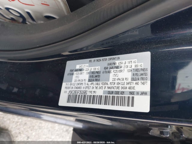 JM3KE2BE8F0508960 Mazda CX-5 SPORT