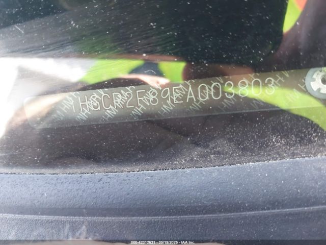 1HGCR2F89EA003803 Honda Accord Ex-l