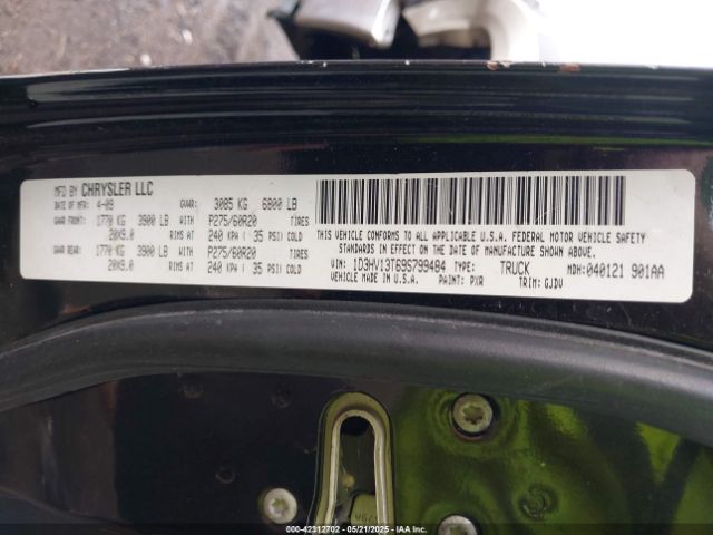 2009 DODGE RAM 1500 1D3HV13T69S799484 Photo 8