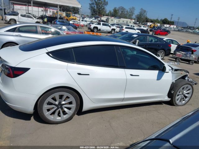5YJ3E1EA6NF144568 Tesla Model 3 Rear-wheel Drive