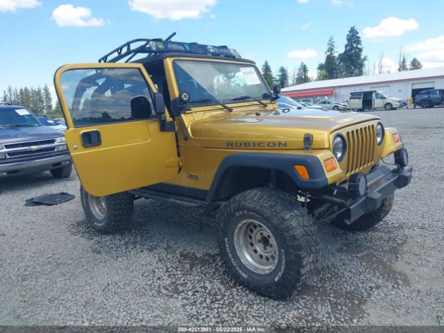 2003 JEEP WRANGLER 1J4FA69S93P302102